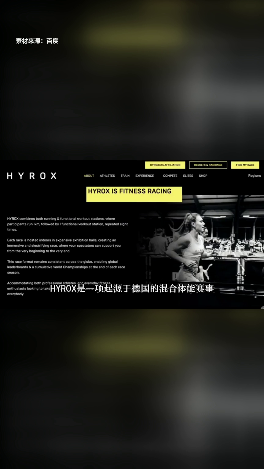 HYROX体能赛事商业模式与参赛数据