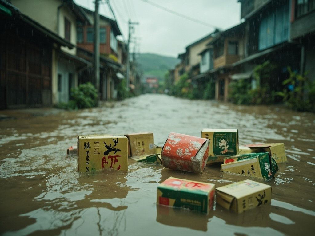 福建福鼎特大暴雨致白茶集散地严重内涝 全面推进清淤救灾与复产帮扶